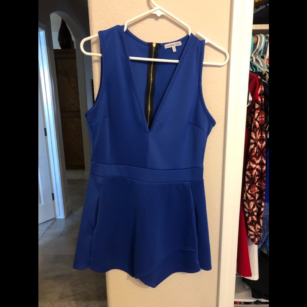 Blue Romper
